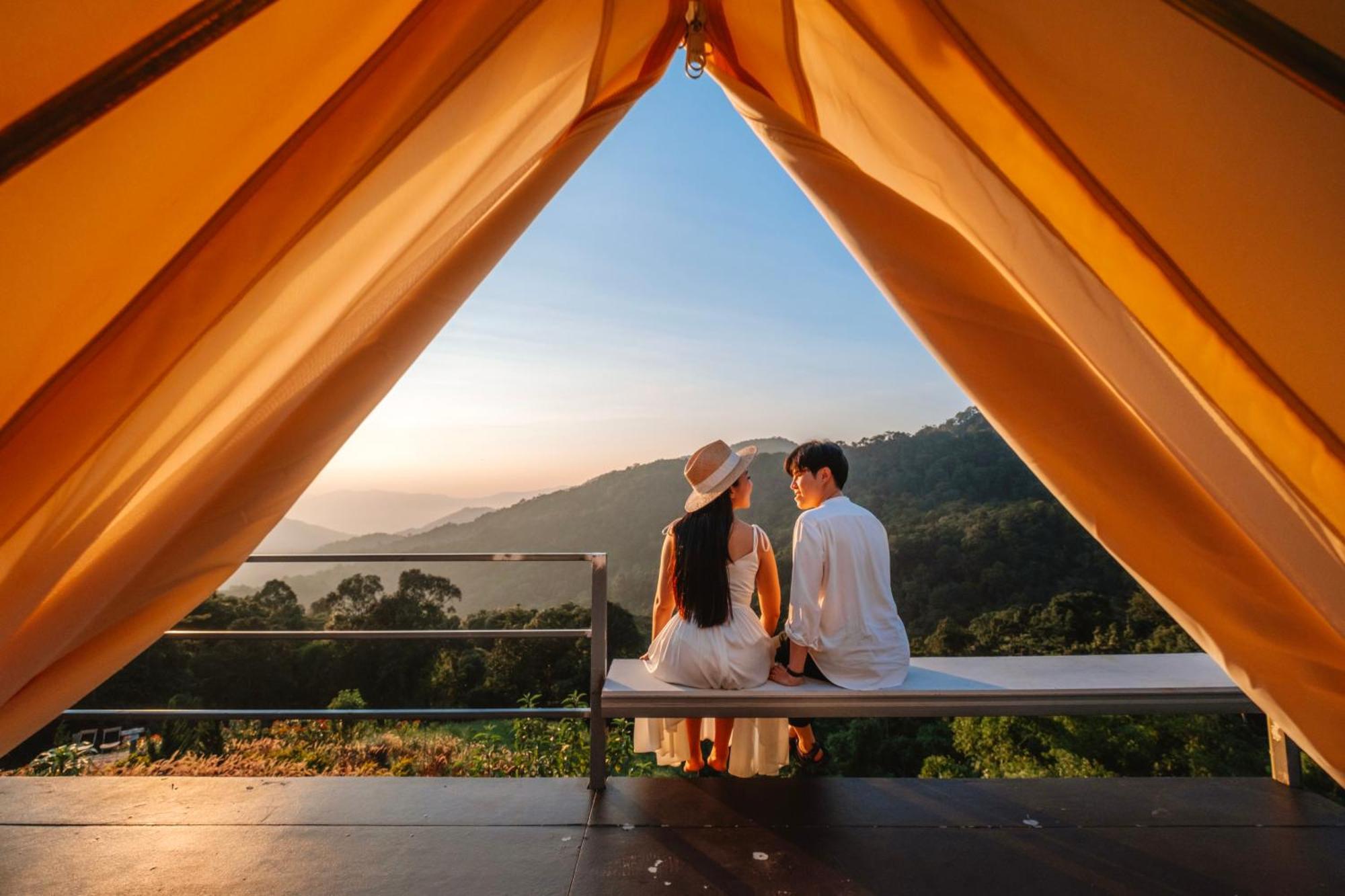 Happy Camp Phuchifa แฮปปี้แคมป์ ภูชี้ฟ้า Hotel Ban Huai Han Exterior foto