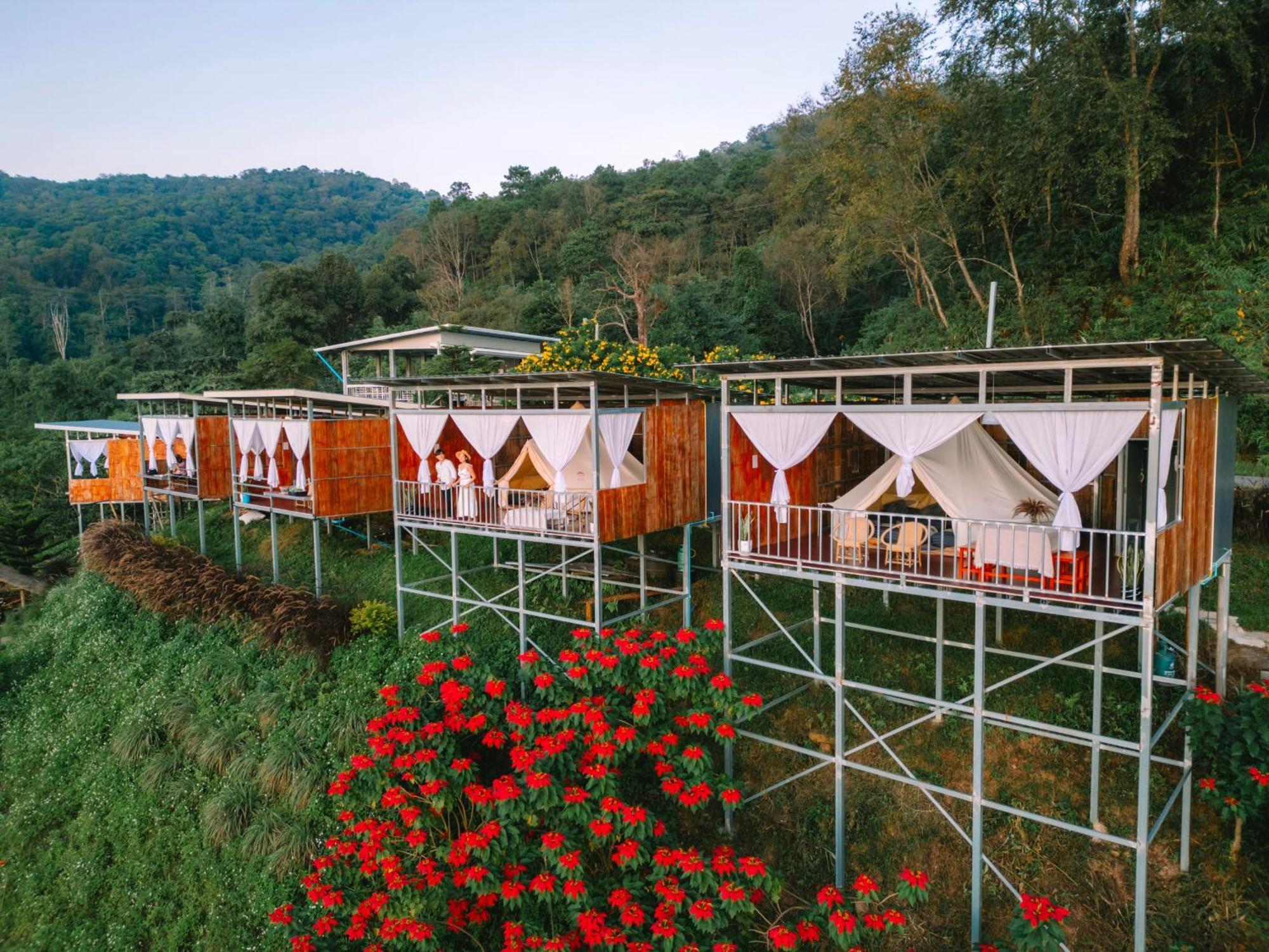 Happy Camp Phuchifa แฮปปี้แคมป์ ภูชี้ฟ้า Hotel Ban Huai Han Exterior foto